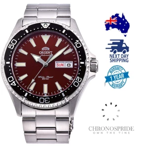 Orient Red Kamasu RA-AA0003R39B Automatic Sapphire Crystal Stainless Steel Watch - Picture 1 of 7