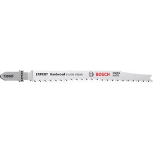 Paquete de 100 hojas de sierra de calar para cortar madera dura Bosch Expert T308 BF - Imagen 1 de 12