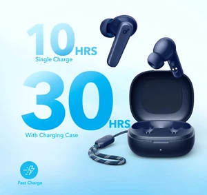 Soundcore True Wireless Earbuds, Bluetooth Water-Resistant - Picture 1 of 7