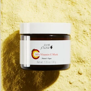 100% PURE Vitamin C Mask 1.35 oz. NEW Gluten-Free Non-Toxic Natural Vegan - Picture 1 of 5