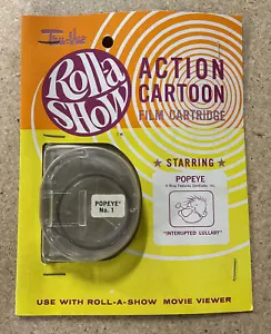 Vintage Sawyers Tru Vue Roll-A-Show Film Cartridge POPEYE Rolla Show NOS - Picture 1 of 2