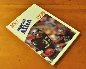 Marcus Allen Sports Close-Ups SCU-2 Los Angeles Raiders NFL Football Biography - Picture 1 of 2