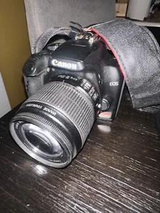 Canon EOS Rebel XS DSLR Camera W/ 18-55mm Lens Charger & Lowepro Bag - Picture 1 of 5
