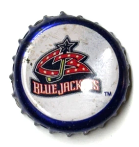 Labatt NHL Columbus Blue Jackets Plastic Lined Beer Crown Bottle Cap - Picture 1 of 4