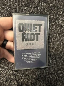 Quiet Riot - QR lll QR 3 Cassette Tape 1986 CBS Records (shn1) - Picture 1 of 3