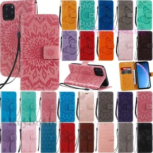 For iPhone 11 Pro Max XS X 7 8 Plus Wallet Card Holder Leather Phone Case Cover - Picture 1 of 41