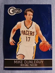 2010-11 Totally Certified Blue /299 #98 Mike Dunleavy PACERS - Picture 1 of 3