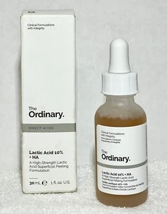 The Ordinary. Lactic Acid 10% + HA  1 fl oz/30 ml NEW IN BOX - Picture 1 of 5