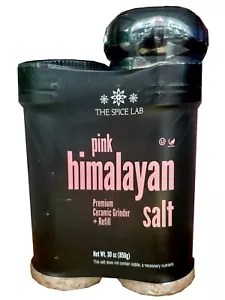 🔥 Pink Himalayan Salt Grinder and Reffill 2/15 OZ 🔥 - Picture 1 of 2