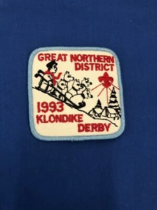 Great Northern District 1993 Klondike Derby Boyscouts Patch NOS - Bild 1 von 2
