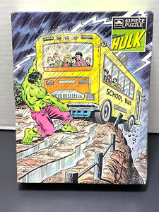 NEW The Incredible Hulk 100 Piece Jigsaw Puzzle Rainbow Vintage 1988 Sealed~READ
