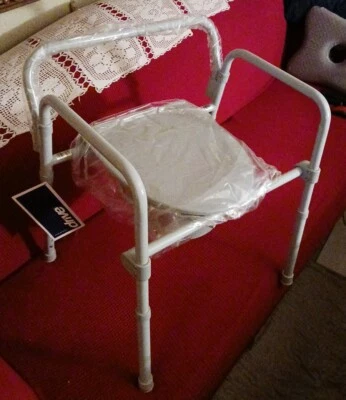 PREMIUM~DRIVE Bedside Commode~Competitive Edge~3-in-1 Folding 350lb Potty Toilet - Image 1 of 4