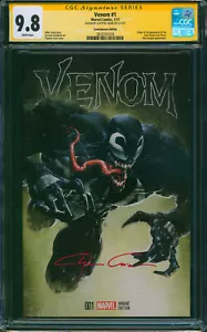 VENOM #1 CGC 9.8 1st New Lee Price CLAYTON CRAIN Signed SS ComicXposure Variant - Picture 1 of 8