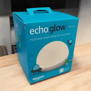 Lámpara inteligente multicolor Amazon Echo Glow - Requiere dispositivo Alex compatible - Nueva - Imagen 1 de 4