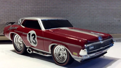 THE ORIGINAL MUSCLE MACHINES  1969  -MERCURY COUGAR ELIMINATOR 1:64 DIECAST - - Image 1 of 4
