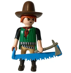Playmobil Western Carpenter with saw and axe - C12 - Picture 1 of 4