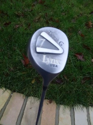 LADIES LYNX TIGRESS G 7 WOOD 25* LADIES FLEX. ALSO WORK  FOR JUNIORS/SENIORS - Image 1 of 4