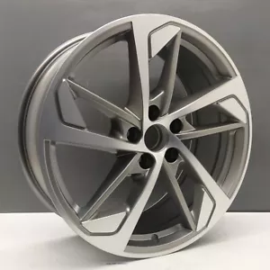 Audi A3 8Y Gris 19" S LINE Trapezoide Aleación Llanta 8J 8Y0601025R Original - Imagen 1 de 19