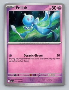 Frillish 044/086 Common White Flare WHT EN Pokemon Scarlet & Violet TCG - Picture 1 of 2