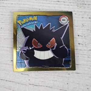 Vintage 1999 Pokemon Artbox Sticker Gengar R02 Gold Bordered Holo  - Picture 1 of 10