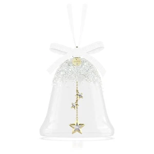 Swarovski Kristall Jahresedition Glocke Ornament 2025, weiß, 5701866 - Bild 1 von 4