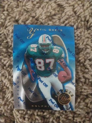 1997 Pinnacle Totally Certified - Yatil Green #136 Platinum Blue /2499 (RC) - Image 1 of 2