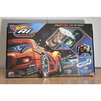 Hot Wheels AI Intelligent Race System Starter Kit 2 SMART CARS & Controllers SET - Image 1 of 4