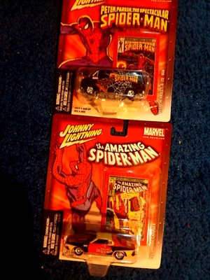 johnny lightning marvell i/64  77' chevy Van & 73 dodge charger  2004 - Image 1 of 4