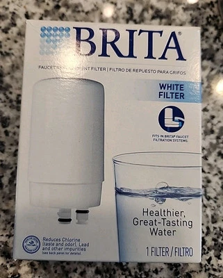 NEW BRITA 36309 FAUCET MOUNT WATER FILTER REPLACEMENT CARTRIDGE - Image 1 of 3