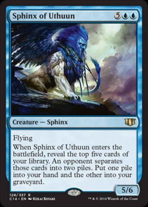 Sphinx of Uthuun - Medium Play MTG Commander 2014 Edition - Image 1 of 1