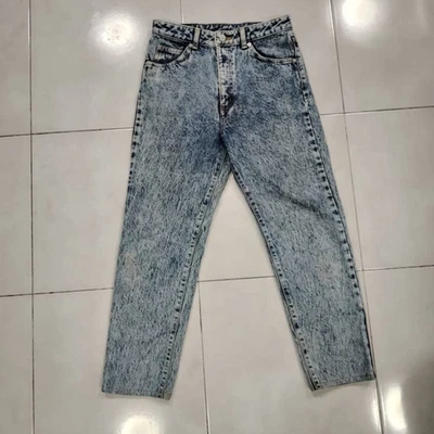 Pantalones de mezclilla vintage años 90 EDWIN lavado ácido lavado piedra talla 28 Japón Foto 1 de 4