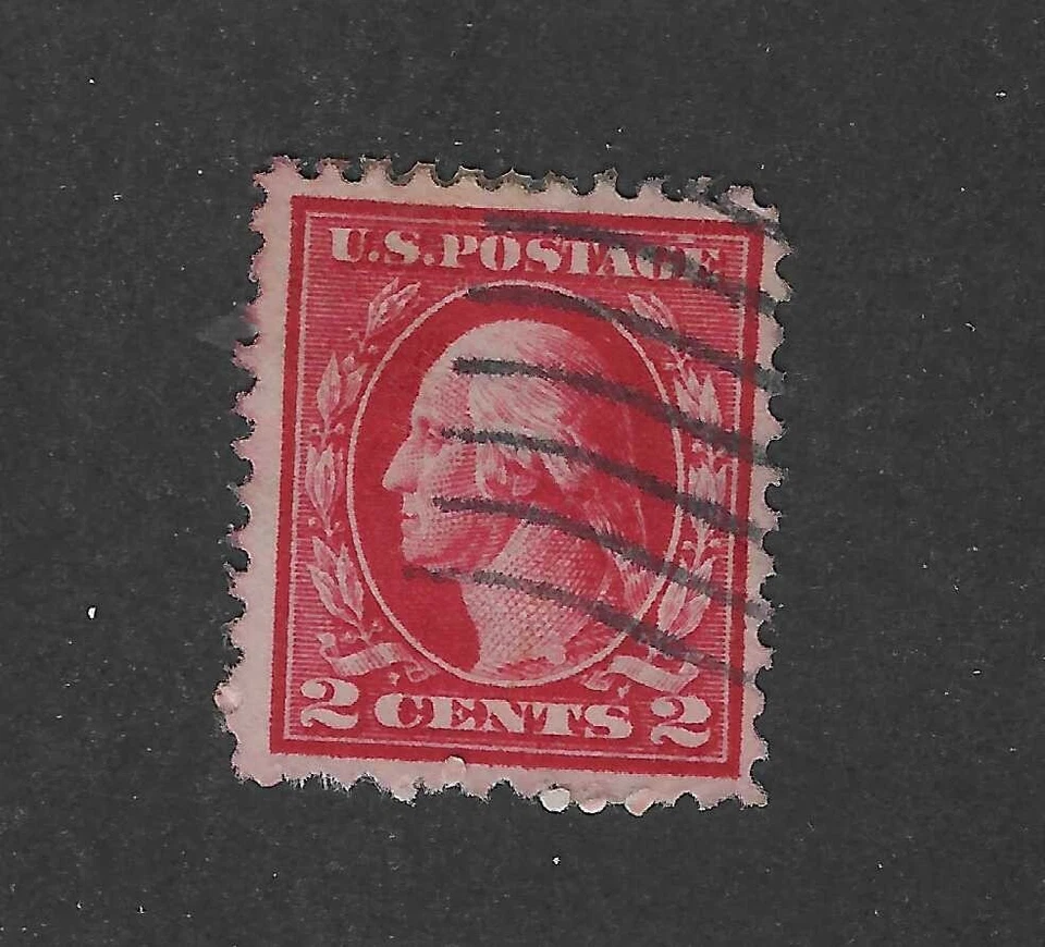 US # 526, 2 cents carmine, Washington, 1920, VF+ - Image 1 of 1