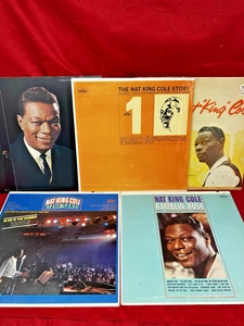 LOT Nat King Cole vinyl records ALL are VG or better - Picture 1 of 6