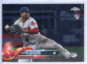 2018 Topps Chrome Update HMT23 Rafael Devers RC Boston Red Sox 3B - Picture 1 of 6