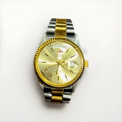 Reloj Automático Orient President 46E001-91 36mm De Japón 007 6353915 Foto 1 de 4