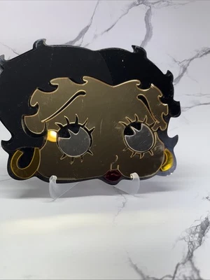 1985 3D Betty Boop Mirror Face 11 1/2”x9” Wall Art Used - Image 1 of 4