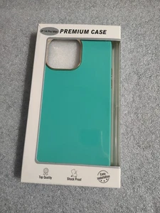Premium Case iPhone 14 Pro Max NEW Color Teal - Picture 1 of 9