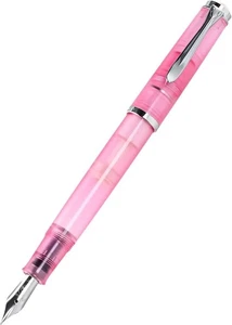 Pluma Estilográfica Pelikan B Clásica Cuarzo Rosa M205 Damas Rosa Edición Especial Lujo - Imagen 1 de 4
