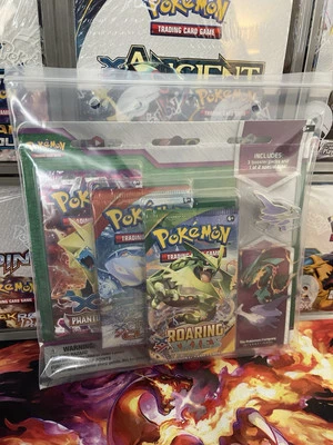 Pokemon TCG - XY Mega Evolution - 3-Booster Blister Pack - Mega Latios Pin - Image 1 of 4