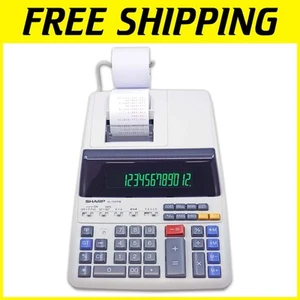 Professional Battery-Powered Printing Calculator with Clock & Calendar Functions - Picture 1 of 8