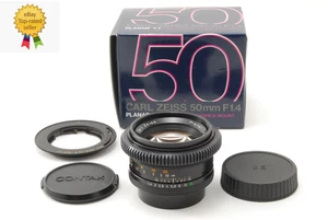 [TOP MINT in BOX] CONTAX Carl Zeiss Planar T 50mm f/1.4 MMJ C/Y Mount Lens JAPAN - Picture 1 of 10