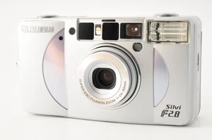 [NEAR MINT] Fujifilm Silvi F2.8 35mm Point & Shoot Film Camera Silver from JAPAN - Picture 1 of 13