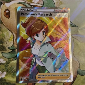 Professor's Research SWSH152 Black Star Promos Full Art Holo Pokémon TCG 2022 - Foto 1 di 4