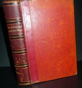 Germany, Alpine Geography, topography, natural resources, 1855 1stEd Steinhard - Imagen 1 de 1