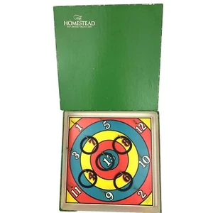 Vtg 1950s Homestead Resort Wall Quoits British Ring Toss Game Board G J Hayter - Picture 1 of 17