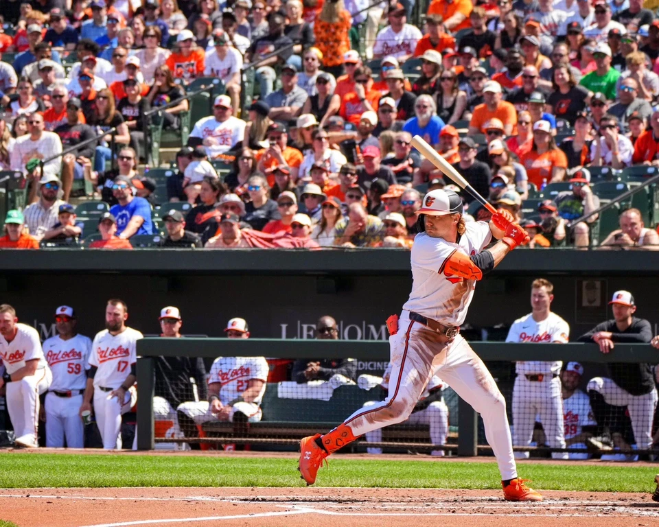 8x10 Photo GUNNAR HENDERSON Baltimore Orioles Rookie Of The Year All Star - Image 1 of 1
