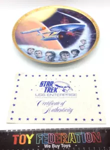 Ernst Star Trek U.S.S. ENTERPRISE Collector Plate #7761 - Picture 1 of 5
