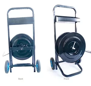Strapping Dispenser Trolley With Tool Tray For Carton Strapping - Picture 1 of 10