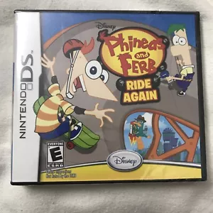 Phineas and Ferb: Ride Again (Nintendo DS, 2010) Brand New and Y Fold Sealed - Picture 1 of 4