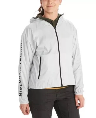 NEW Marmot Womens Size XL Brooklyn Air Glacier Grey & Black Lightweight Jacket - Image 1 of 4